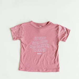 "Your Ways May Be Known" Youth T-Shirt