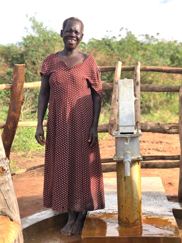 neverthirst - Cecelia with clean water well