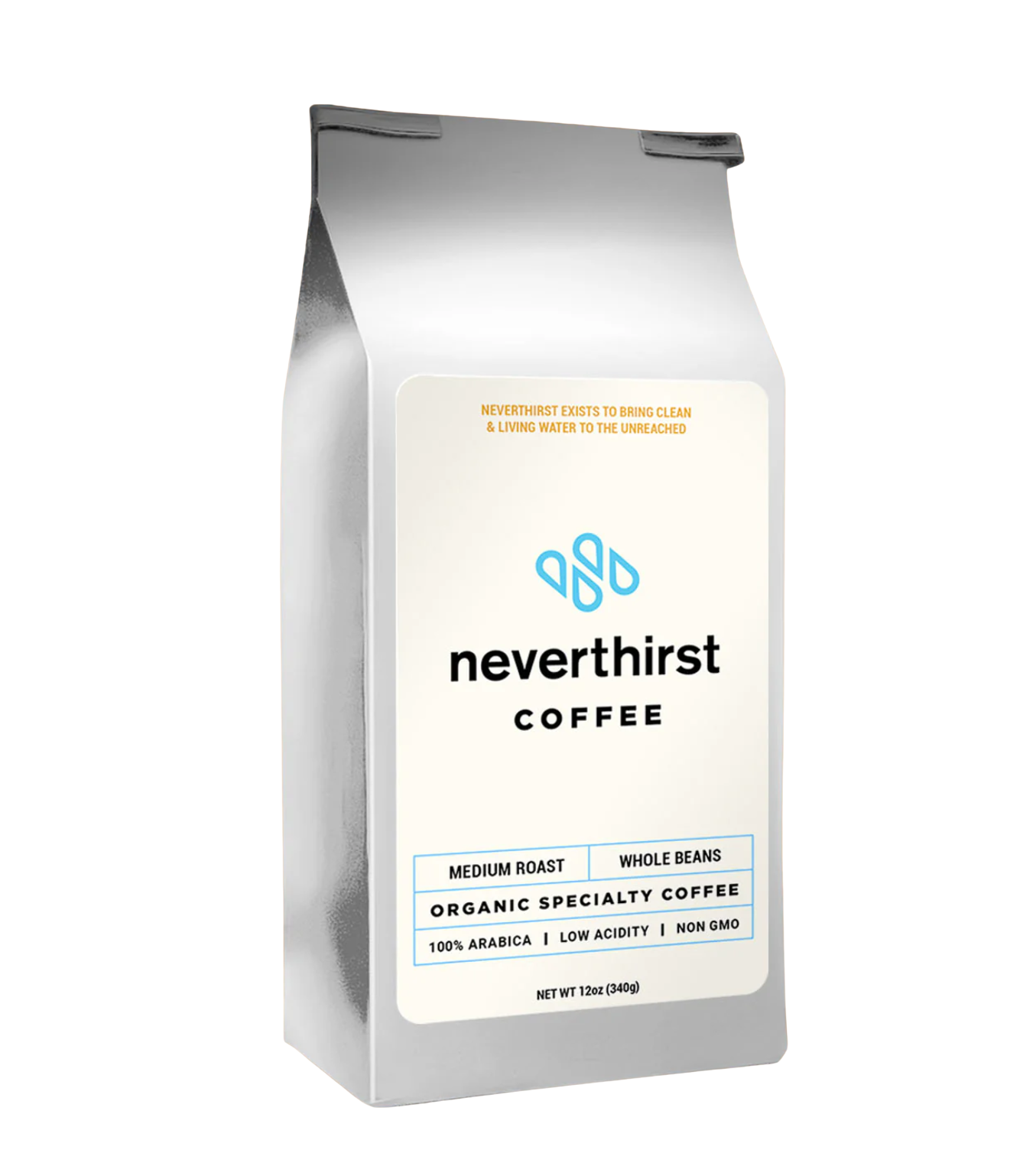 neverthirst Coffee – Medium Blend – Whole Bean (will be redirected to purchase on another site)