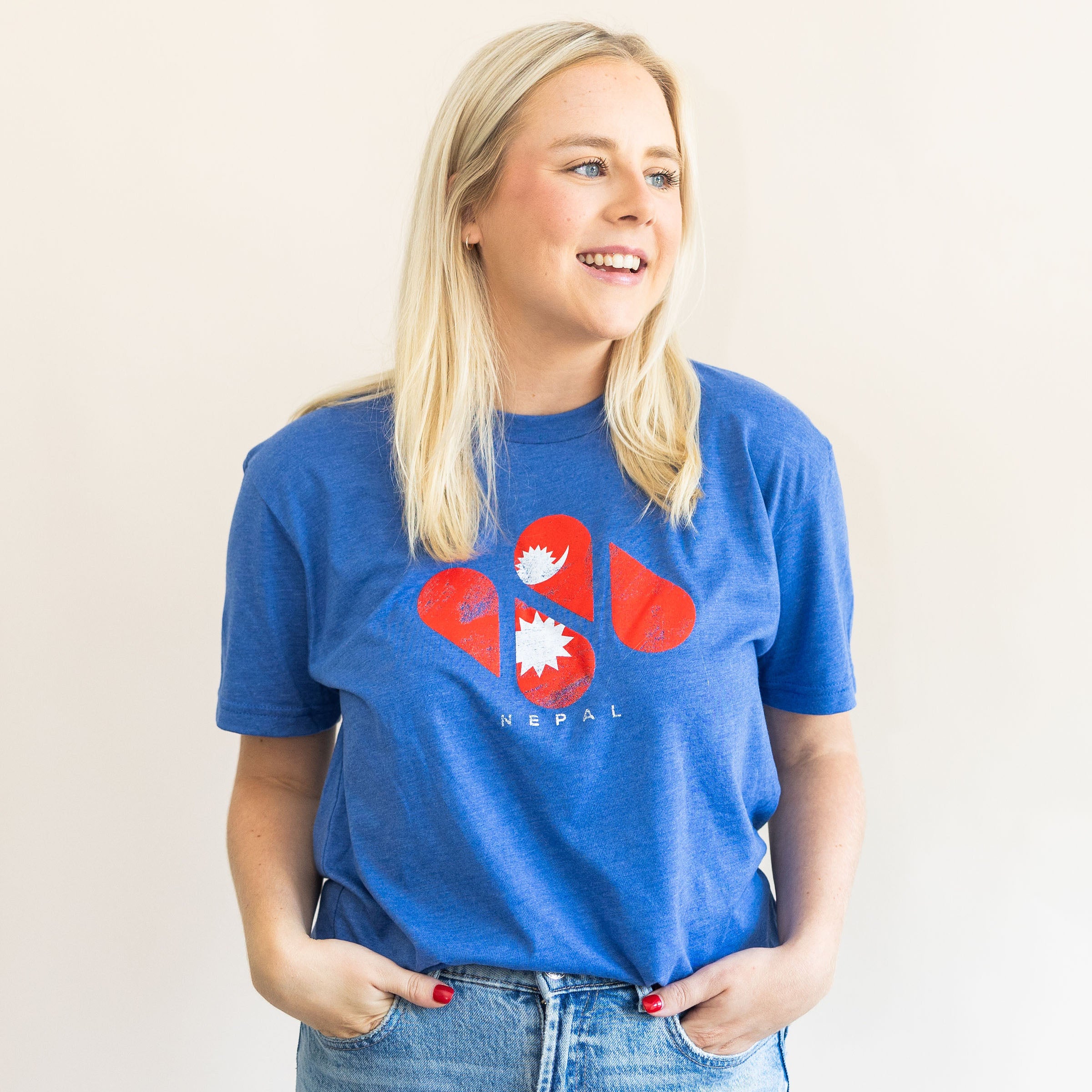 Nepal Royal Blue T-Shirt