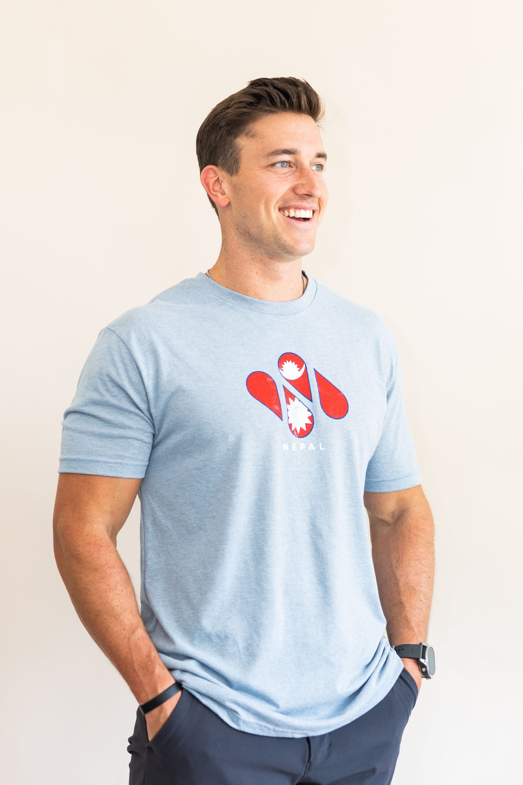 Nepal Light Blue T-Shirt